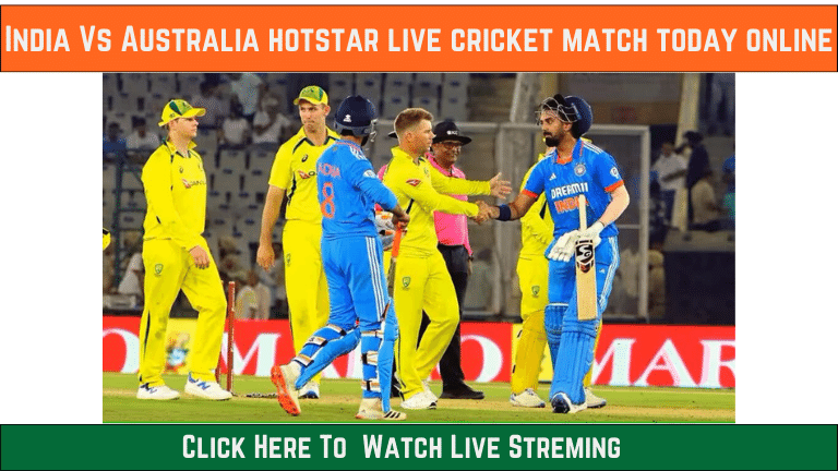 hotstar live cricket match today online