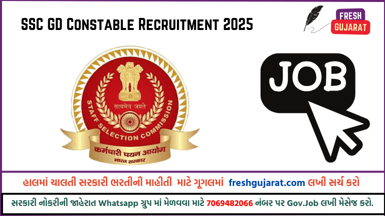 SSC GD Constable Recruitment 2025